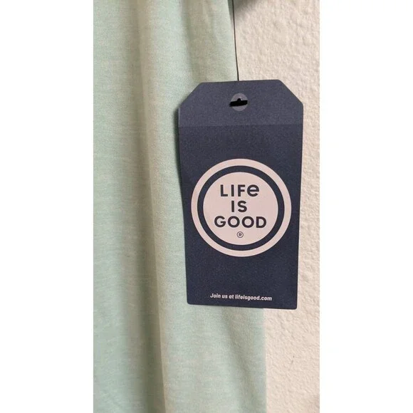 NWT~Women's Life Is Good "Martini" Theme Super Soft & Cozy Sleep Shirt L - Picture 5 of 9